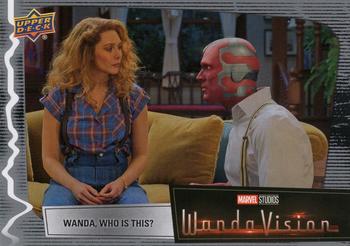 2023 Upper Deck Marvel Wandavision #46 Wanda, Who Is This? Front