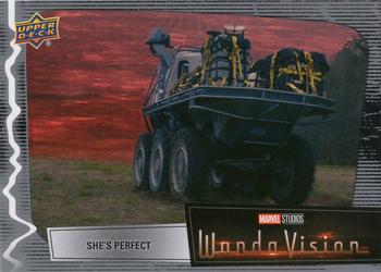 2023 Upper Deck Marvel Wandavision #59 She’s Perfect Front