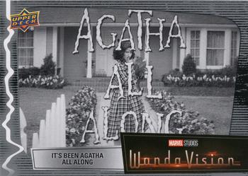 2023 Upper Deck Marvel Wandavision #66 Agatha All Along Front