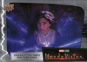 2023 Upper Deck Marvel Wandavision #68 Your Rules, They Simply Bent to My Power Front