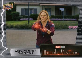 2023 Upper Deck Marvel Wandavision #76 Wanda, You Are the Scarlet Witch Front