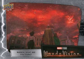 2023 Upper Deck Marvel Wandavision #85 Wanda, What Are You Doing? Front