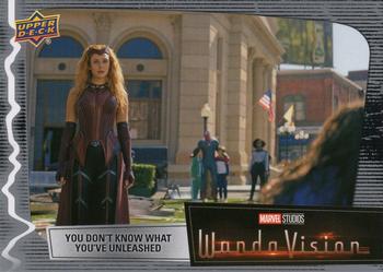2023 Upper Deck Marvel Wandavision #87 You Don’t Know What You’ve Unleashed Front
