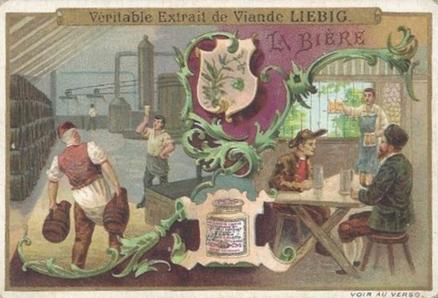 1899 Liebig Drinks (French Text)(F581, S580) #NNO Beer Front