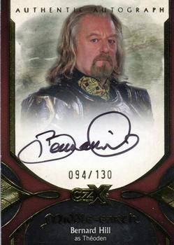 2022 Cryptozoic CZX Middle-earth - Autographs #BH-T2 Bernard Hill as Theoden Front