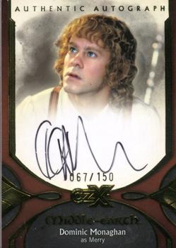 2022 Cryptozoic CZX Middle-earth - Autographs #DM-M2 Dominic Monaghan as Merry Front