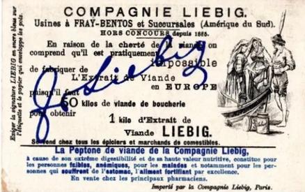 1899 Liebig European Cities and Costumes (French Text)(F586, S584) #NNO Naples Back