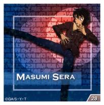 2020 Ensky Detective Conan (名探偵コナン) Sticker Collection #28 Masumi Sera Front