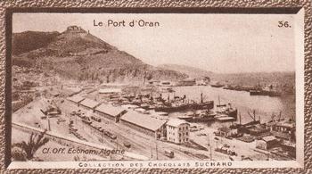 1932 Suchard Collection Coloniale (Demandez Aussi backs) #36 Oran - Le Port et le Mont Mourdjadjo (Algérie) Front