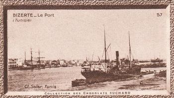 1932 Suchard Collection Coloniale (Demandez Aussi backs) #57 Bizerte - Le Port (Tunisie) Front