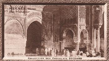 1932 Suchard Collection Coloniale (Demandez Aussi backs) #90 Meknès - Bab Mansour (Maroc) Front