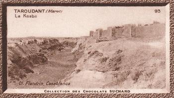 1932 Suchard Collection Coloniale (Demandez Aussi backs) #93 Taroudant - La Kasba (Maroc) Front