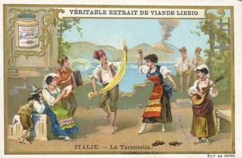 1900 Liebig National Dances V (French Text) (F621, S620) #NNO Italy Front