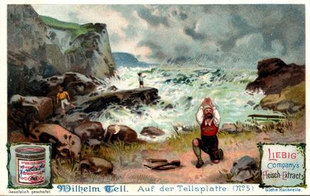 1900 Liebig William Tell (German Text) (F635, S634) #5 William Tell Front