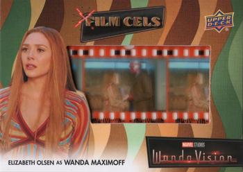 2023 Upper Deck Marvel Wandavision - 1970s One Lifetime or Another Film Cels #1970-1 Wanda Maximoff Front