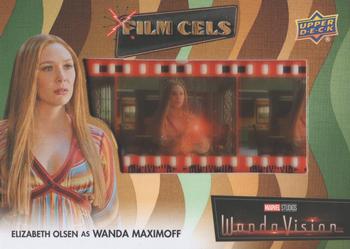 2023 Upper Deck Marvel Wandavision - 1970s One Lifetime or Another Film Cels #1970-5 Wanda Maximoff Front
