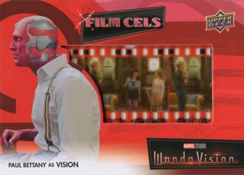 2023 Upper Deck Marvel Wandavision - 1980s One Lifetime or Another Film Cels #1980-2 Paul Bettany as Vision Front