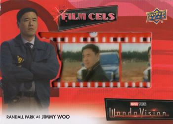 2023 Upper Deck Marvel Wandavision - 1980s One Lifetime or Another Film Cels #1980-4 Randall Park as Jimmy Woo Front