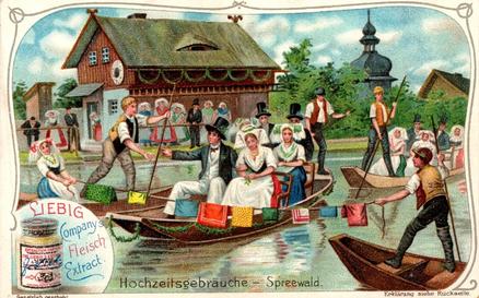 1901 Liebig Wedding Customs (German Text)(F665, S666) #NNO Holland Front