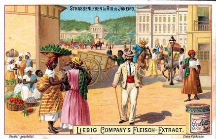 1901 Liebig Street Scenes Round the World (German Text)(F686, S686) #NNO Rio de Janeiro Front