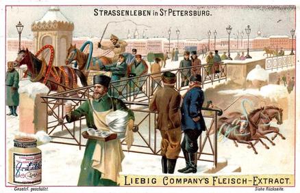 1901 Liebig Street Scenes Round the World (German Text)(F686, S686) #NNO St. Petersburg Front