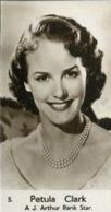 1954 Watford Film Stars #5. Petula Clark Front