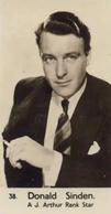 1954 Watford Film Stars #38. Donald Sinden Front