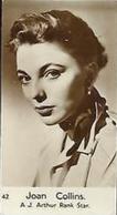 1954 Watford Film Stars #42. Joan Collins Front