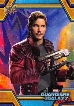2017 Upper Deck Marvel Guardians of the Galaxy Vol. 2 - Walmart Retail #RB-1 Star-Lord Front