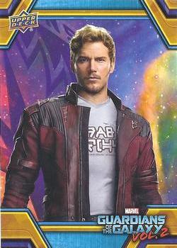 2017 Upper Deck Marvel Guardians of the Galaxy Vol. 2 - Walmart Retail #RB-6 Star-Lord Front