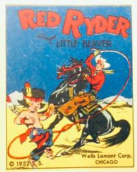 1952 Wells Lamont Red Ryder #NNO Red Ryder Front