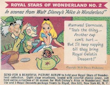 1951 Royal Stars of Wonderland #2 Alice in Wonderland Front