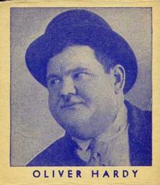 1936 Anonymous Movie Stars Series of 96 (R133) #162 Oliver Hardy Front