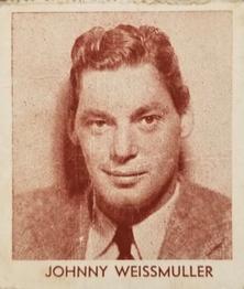 1936 Anonymous Movie Stars Series of 96 (R133) #167 Johnny Weissmuller Front