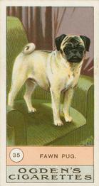 1904 Ogden's Fowls, Pigeons & Dogs #35 Fawn Pug Front
