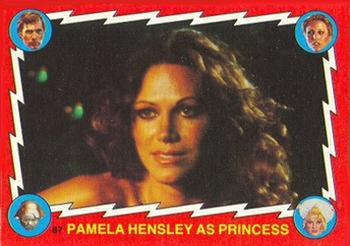 1979 Scanlens Buck Rogers #87 Pamela Hensley as Princess Front