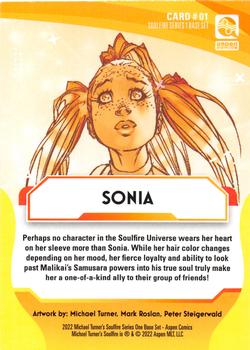 2022 Aspen Comics Michael Turner's Soulfire Series One #1 Sonia Back