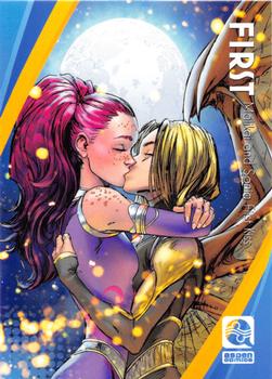 2022 Aspen Comics Michael Turner's Soulfire Series One #18 Aspen First: “Malikai and Sonia First Kiss” Front