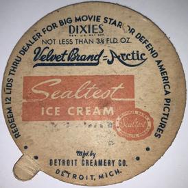 1944 Dixie Cup Lids United Nations At War (F6-4) #NNO Canada Back