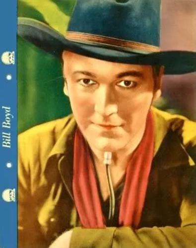 1936 Dixie Cup Lid Premiums Movie Stars (F5-2c) #NNO Hopalong Cassidy Front