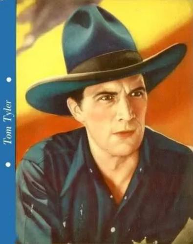 1936 Dixie Cup Lid Premiums Movie Stars (F5-2c) #NNO Tom Tyler Front