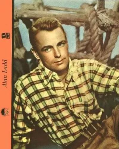 1944 Dixie Cup Lid Premiums Movie Stars (F5-10c) #NNO Alan Ladd Front