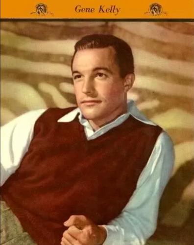 1947 Dixie Cup Lid Premiums Movie Stars (F5-13c) #NNO Gene Kelly Front