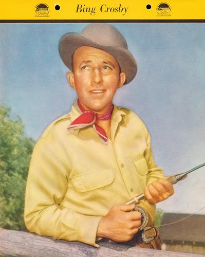 1952 Dixie Cup Lid Premiums Movie Stars (F5-18c) #NNO Bing Crosby Front