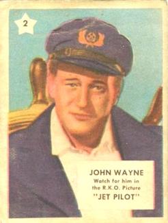 1951 Canadian Shredded Wheat Movie Stars #2 John Wayne Front