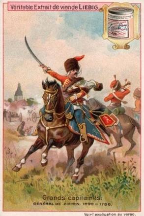 1902 Liebig Great Generals (French Text)(F705, S693) #NNO Général De Zieten Front
