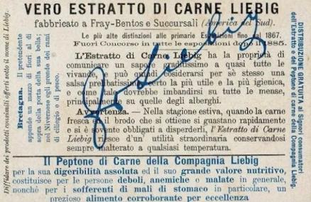 1902 Liebig Whitsun Customs (Italian Text)(F699, S698) #NNO Hesse Back