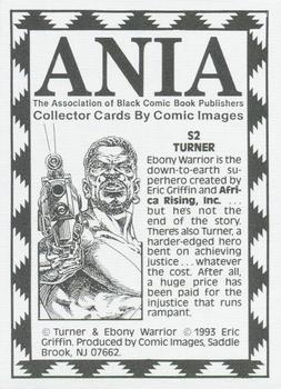 1993 Comic Images Ania - Spectrascope #S2 Turner Back