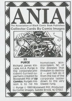 1993 Comic Images Ania - Spectrascope #S3 Purge Back
