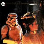 1980 Burger King Empire Strikes Back Super Scene Collection #2A Princess Leia confesses… Front